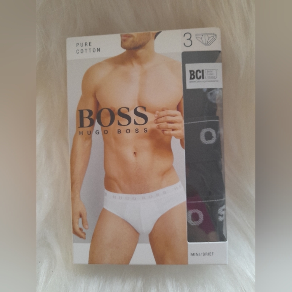 Boss men mini brief slip size xl